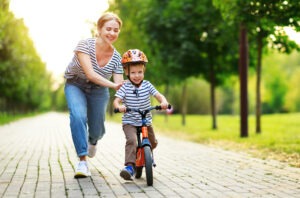 Schwierigkeiten Fahrrad fahren lernen