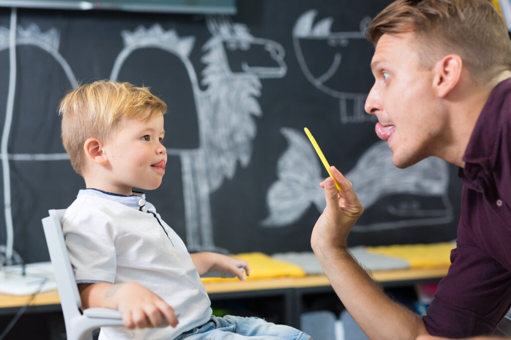 Sprachschwierigkeiten bei Kindern